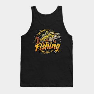 Fishing t-shirt Tank Top